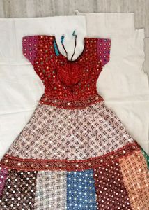 Lengthy Choli Gown