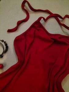 Red Halter Top 📌