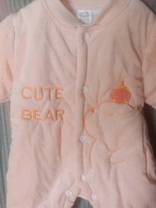 Cute Bear Baby Onesie