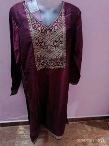 new libas xxl silk kurta