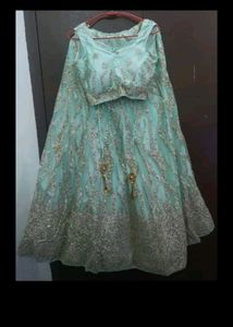 Net Fully Worked Lehenga