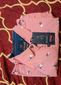 Blossom Breeze Casual Shirt – Soft Pink