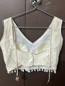 Ethnic Blouse with Shell Details