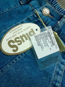 Side Slit Denim jeans Pants