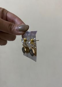 Black Eye Stud Earrings
