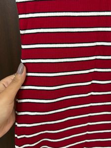 Striped Bodycon Dress