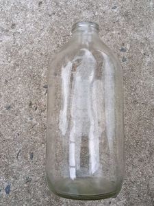 Clear Glass Bottle