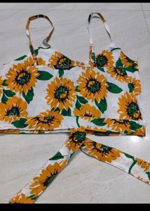 Brand New Top+Jeans+Slipper..