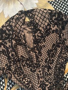 Elegant Patterned Bodysuit