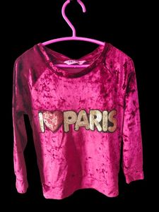 Classy I Love Paris Party Wear T-Shirt
