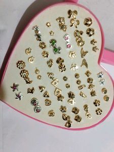 Stud Earring Set 36 pair