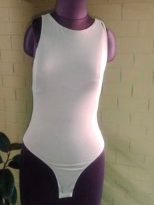 Green Sleeveless Bodysuit