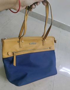 Caprese yellow-blue Handbag