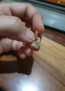 GIVA Gold Butterfly Earrings