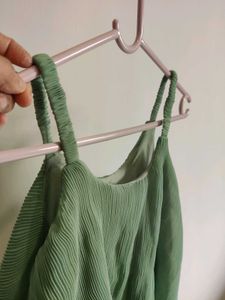 Sage Green Layered Tank Top
