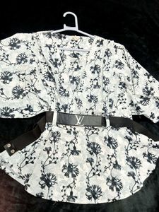 Floral Print Top