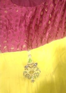 Yellow Indian Dress
