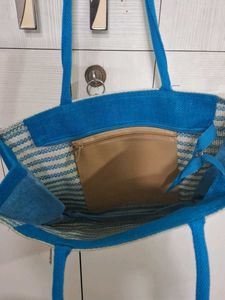 Blue Handbag