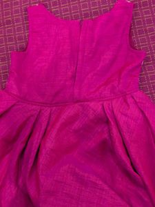 Cute Pink &amp; Cream Dress