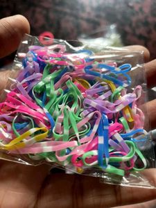 Colorful Hair Tie Set (Rubber Bands) [Art &amp; Craft]
