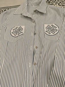 Striped Button-Down Shirt