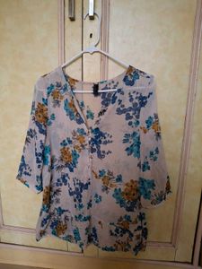 Floral Print Blouse