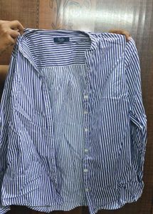Formal stripped shirt for women