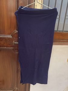 saree shaper navy blue