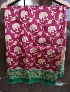 Floral Print Saree