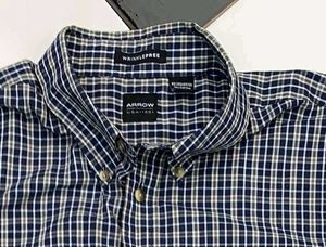Arrow Half Sleeve  Checkshirt Blue Mix