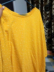 Oversized Round Colar Top For Women