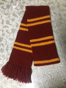 Striped crochet Scarf