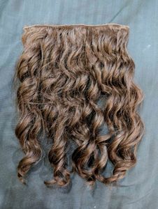 5 Clip Volumiser Hair Extensions (Brown)