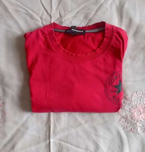 Red Converse T-Shirt