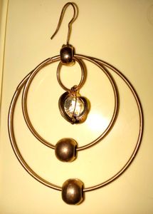 Boho Chic Hoop Earrings