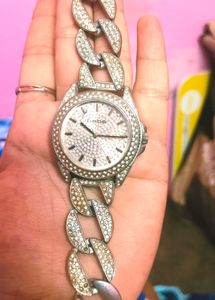 Wrist Watch With Stone