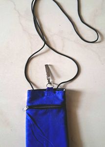 Handcrafted Ethnic Embroidered Mobile Pouch with M