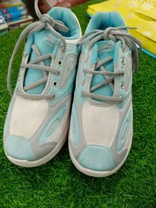 Stylish Aqua Sneakers