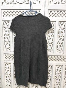 🎀Imported Gray Knitted Sweater Dress