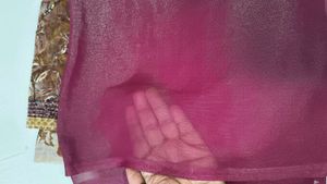 Beautiful Sequins Full Of Designs Net Saree