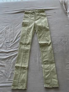 Zara Hem Cut Denim Pants