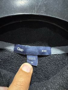 GAP Black Quarter Zip Fleece