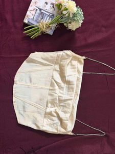 Satin top with rhinestone