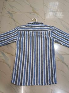 DEFENDER Striped half sleeve Shirt