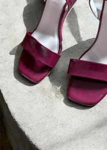 Pinterest Burgundy Wedge Heel Sandals