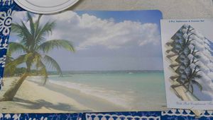 Set Of Table Mats &amp; Coasters