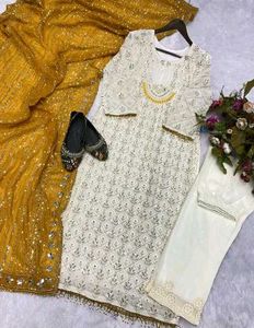 Trending Sequence Top And Bottom Suit