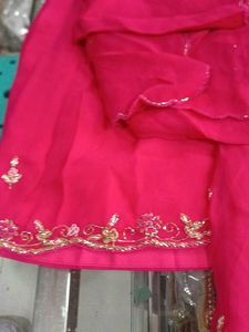 Pink Embroidered Kurta Set