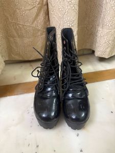 Black Platform Boots