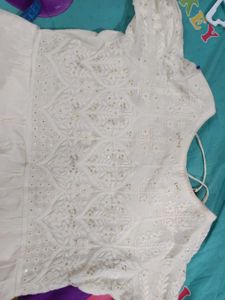 Sequnce Work Anarakali Kurti
